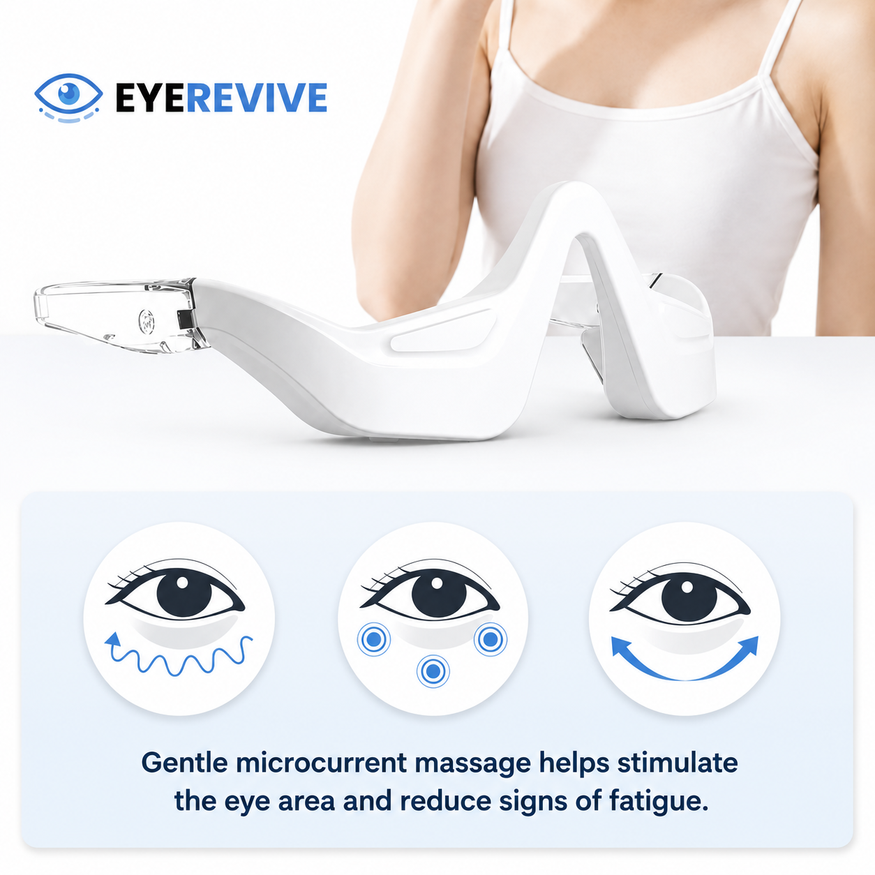 EyeRevive™ — Red Light Eye Massager.