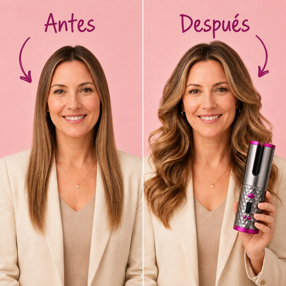 Rizador Automático Inalámbrico – Ondas Perfectas en Segundos