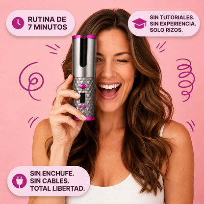 Rizador Automático Inalámbrico – Ondas Perfectas en Segundos
